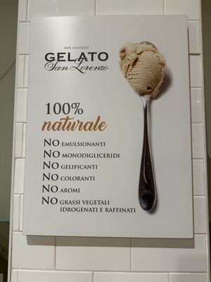 🙏🙏🙏  at Gelato San Lorenzo in Rome