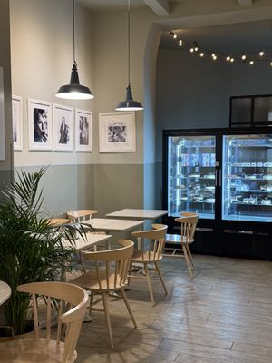 Hall  at Gelato San Lorenzo in Rome