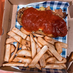 Vegan Parmi  at Italia Pizza & Pasta in Currimundi