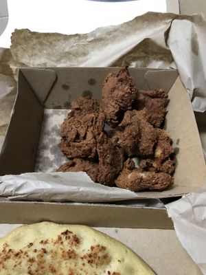 Crispy chick’n pieces $9 at Italia Pizza & Pasta in Currimundi