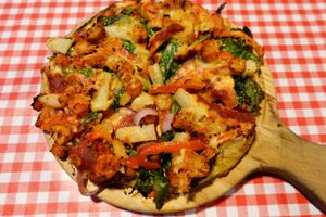 Vegan Pizza at Italia Pizza & Pasta in Currimundi