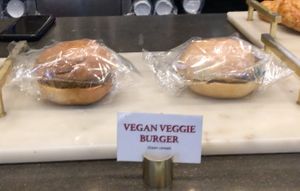 The only vegan item in the front. at Matto in New York City