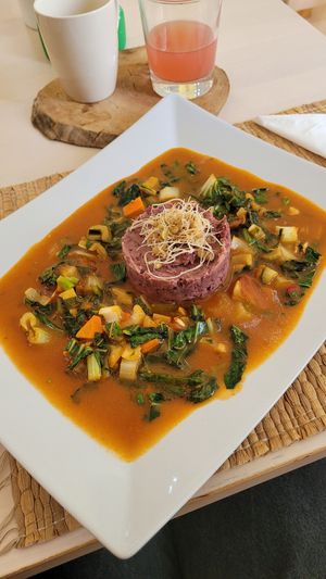 Really good Vegan food at Camino al Sol in Havana