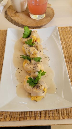 Like Falafel made from lentil at Camino al Sol in Havana