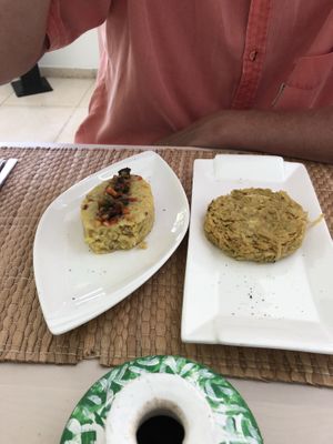 2 dishes of the day  at Camino al Sol in Havana