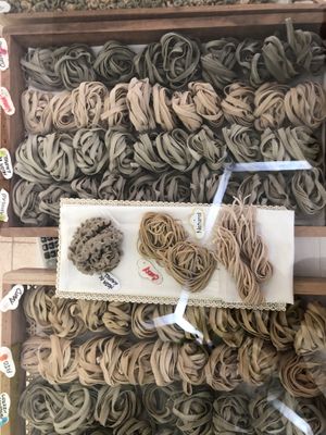 Fresh vegan pasta at Camino al Sol in Havana