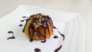 dessert at Camino al Sol in Havana