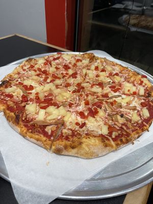 Great vegan pizza  at Troy's Italian Kitchen in Arlington