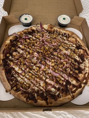 BBQ Chicken Pizza  at Troy's Italian Kitchen in Arlington