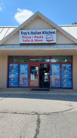 Outside at Troy's Italian Kitchen in Arlington