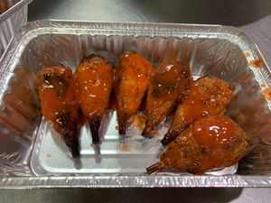 vegan wings at Troy's Italian Kitchen in Arlington