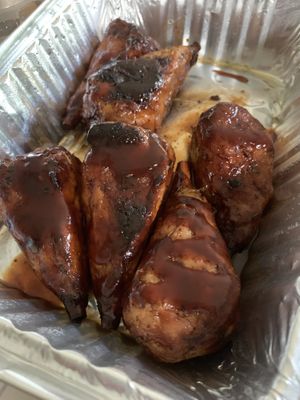 Buffalo wings  at Troy's Italian Kitchen in Arlington