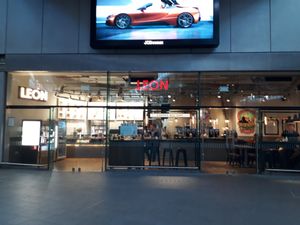 Outside at LEON - Bridge Station in London