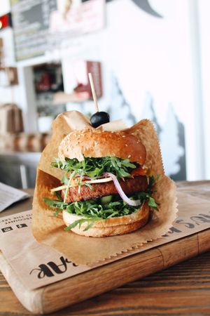 Vegan Burger 🌱 at Good Food in Split