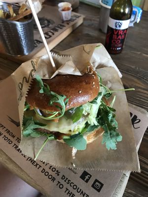 The best vegan burger I’ve tried in Croatia! at Good Food in Split