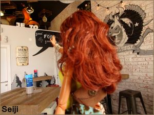 Decorations at Good Food in Split