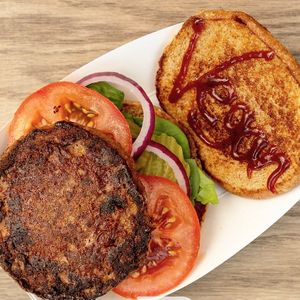 Go Vegan Burger  at Go Vegan San Antonio in San Antonio