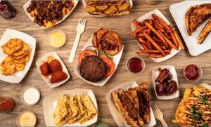 Buffet picture of our menu  at Go Vegan San Antonio in San Antonio