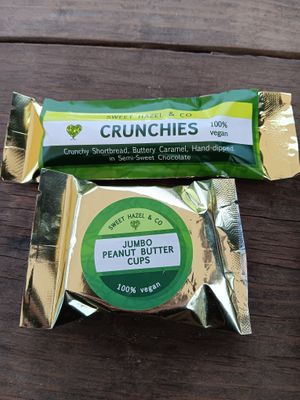 These were super yummy! Especially the crunchies! at Go Vegan San Antonio in San Antonio