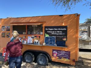 Food truck with everything vegan at Go Vegan San Antonio in San Antonio