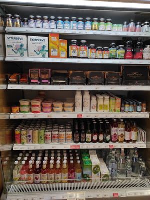 Fridge at Nourish - Wicklow St in Dublin