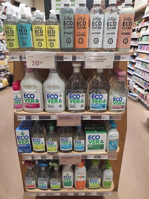 Cleaning products at Nourish - Wicklow St in Dublin