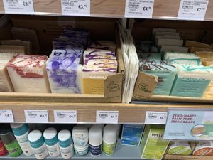 Soap range  at Nourish - Wicklow St in Dublin