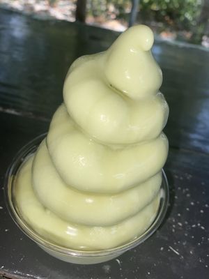 Matcha Soft Serve with Agave drizzle at Sweet Soul in Tampa