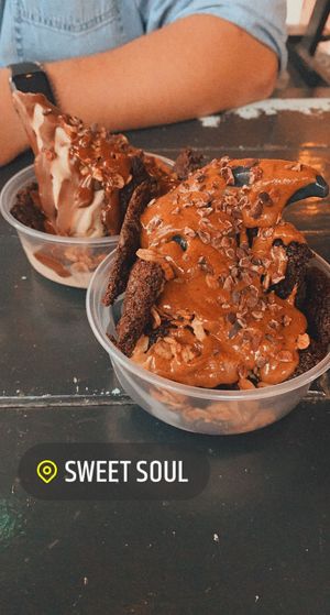 The Vegan Brownie Sundae  at Sweet Soul in Tampa