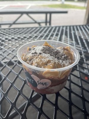 Açaí bowl  at Sweet Soul in Tampa