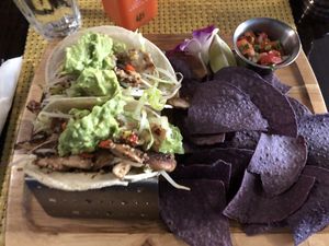 Vegan Mushroom Tacos  at Jo Bistro in West Palm Beach