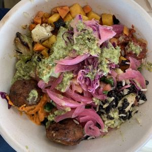 Build your own bowl  at DCA - CAVA - TB in Arlington