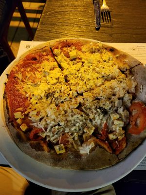 Tofu cofu at Il Focolaio in Montreal