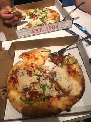 pizza at Il Focolaio in Montreal