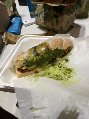 Sandwich  at Sibu Cafe in Uvita