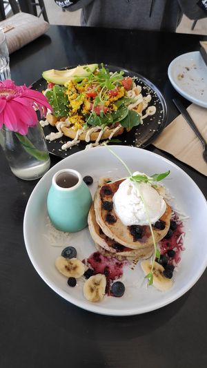 Pancakes at Chelle's Soulfood in Officer