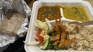 Thali  at Manjit's Kitchen in Leeds