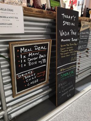 Menu at Manjit's Kitchen in Leeds