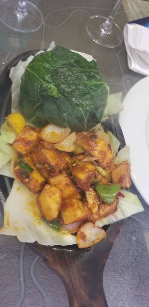 Mongolian Sizzler at Tatva in Hyderabad