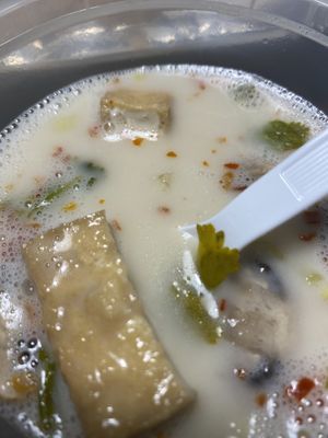 Tom Kha, great with rice  at Thai Time in Jackson