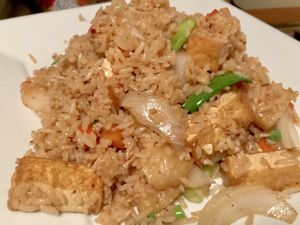 Pineapple fried rice at Thai Time in Jackson