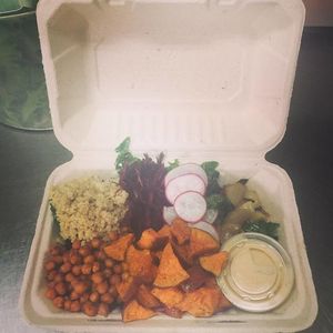 vegan at Uprooted Market & Cafe in Musquodoboit Harbour