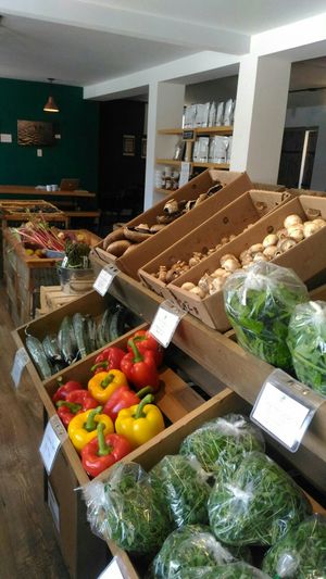 Produce at Uprooted Market & Cafe in Musquodoboit Harbour