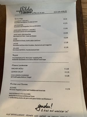 Hilda  at Cafe Hilda in Kiel