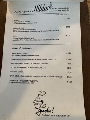 Hilda  at Cafe Hilda in Kiel