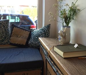 Gemütliche Sitzecke at Cafe Hilda in Kiel