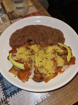 Hairy Food at Mama Terra Veggie Corner in Tbilisi