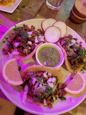 Veggie barbacoa at Mama Terra Veggie Corner in Tbilisi