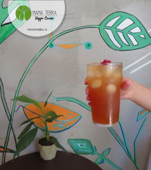 KOMBUCHA at Mama Terra Veggie Corner in Tbilisi