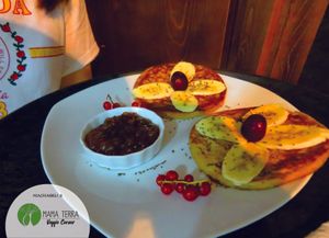 Mama Terra Vegan Pancakes at Mama Terra Veggie Corner in Tbilisi